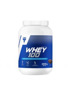   Trec Nutrition - Whey 100 New Formula 2000g - Tejsavó fehérje koncentrátum, Cappuccino