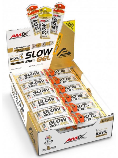 AMIX Nutrition - Performance Amix SLOW Gel 40x45g - citrus fruits - energiazselé