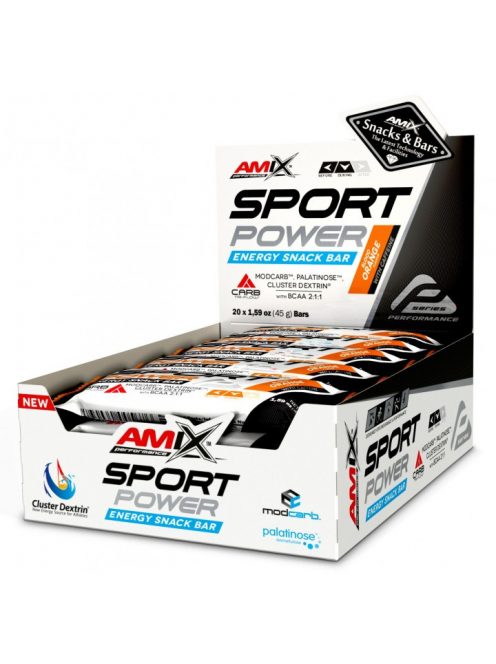 AMIX Nutrition - Performance Amix® Sport Power Energy Snack Bar  20x45g with Caffeine - fresh lemon-lime