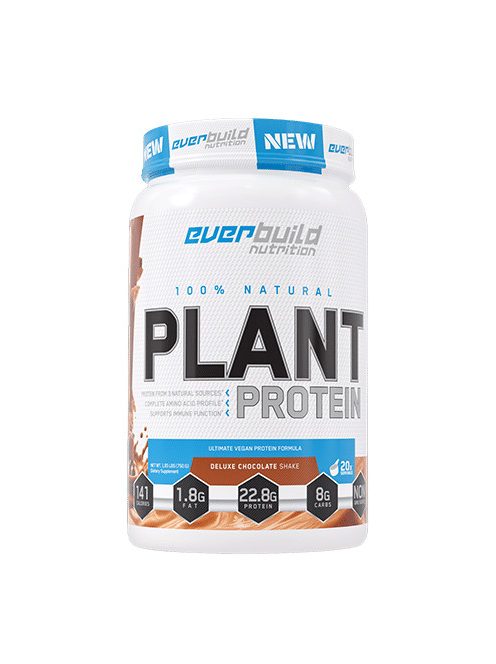EverBuild Nutrition Plant Protein 750g - deluxe chocolate shake - Növényi fehérje, csoki