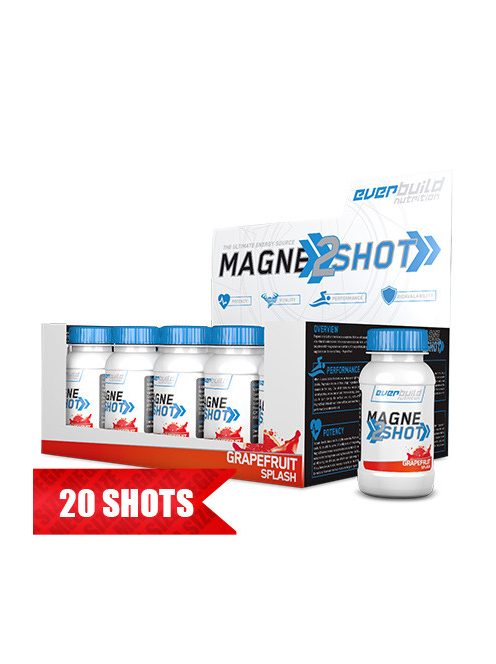 EverBuild Nutrition - MAGNE 2 SHOT /Grapefruit 20*70 ml - magnézium shot