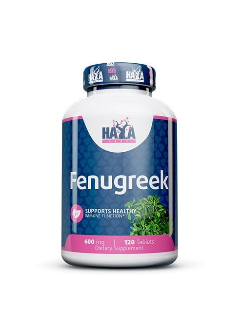 HAYA LABS - Fenugreek 600 mg / 120 tab - Görögszéna kivonat