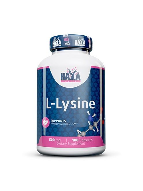Haya Labs - L-Lysine 500mg. / 100 Vcaps