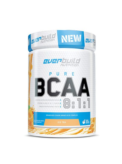 EverBuild Nutrition - BCAA 8:1:1 100%-os gyógyszerészeti tisztaságú Aminosav - Iced tea