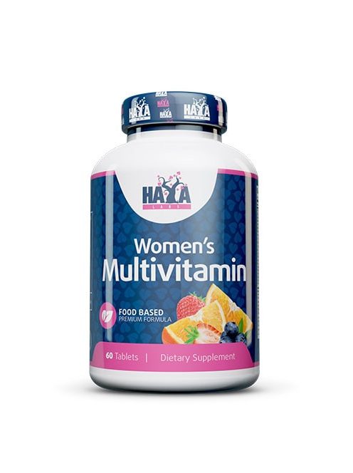 Haya Labs - Food Based Women's Multi 60tabs - Női multivitamin