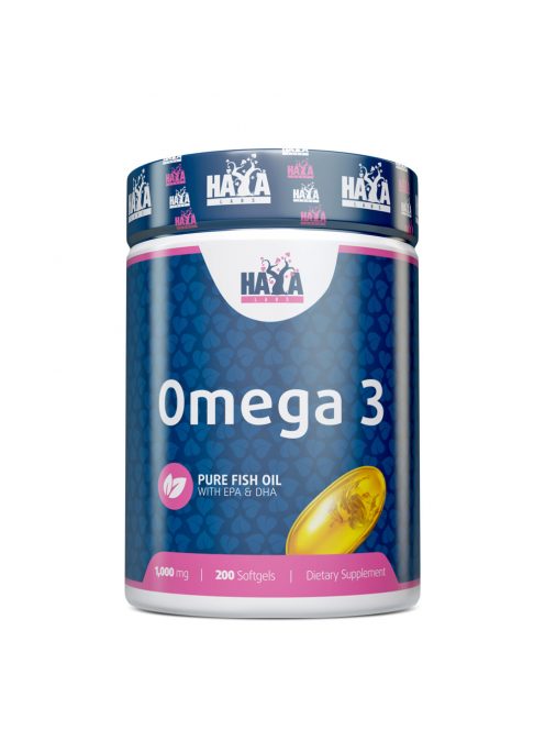 HAYA LABS - Omega 3 1000mg. / 200 lágykapszula