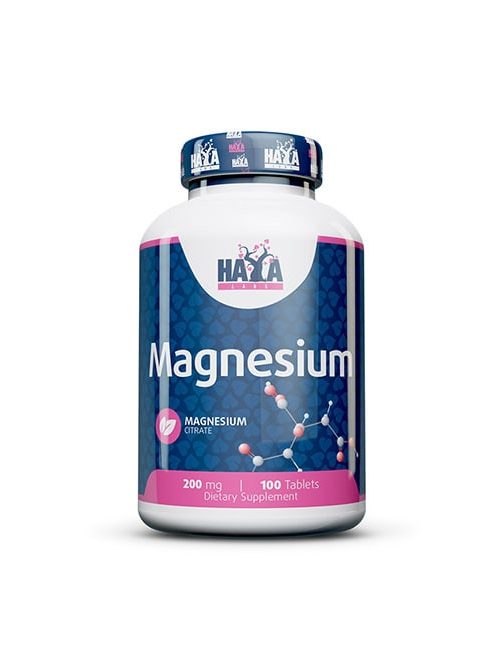 HAYA LABS - Magnesium Citrate 200 mg / 100 tabletta