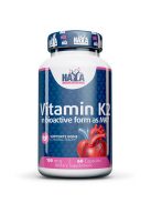 HAYA LABS - Vitamin K2-Mk7 100mcg / 60 kapszula