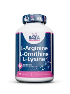 HAYA LABS - L-Arginine L-Ornithine L-Lysine  /100 kapszula