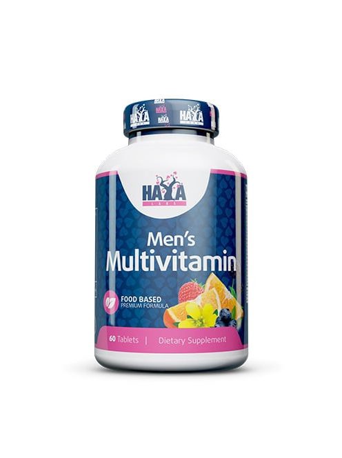 Haya Labs - Food Based Men's Multi / 60tabs - Férfi multivitamin