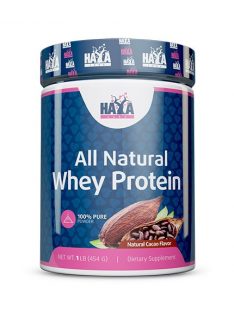   Haya Labs - 100% All Natural Whey Protein / Natural Cacao 454g - Tejsavófehérje