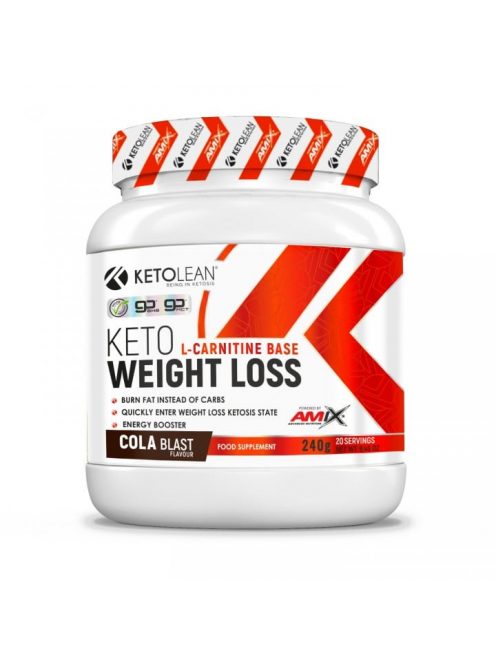 Amix Nutrition - KetoLean Keto Weight Loss 240g / Cola - Anyagcserefokozó