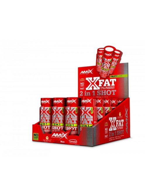 Amix Nutrition - XFat 2in1 SHOT / 20*60ml - Edzés előtti és anyagcserefokozó egyben