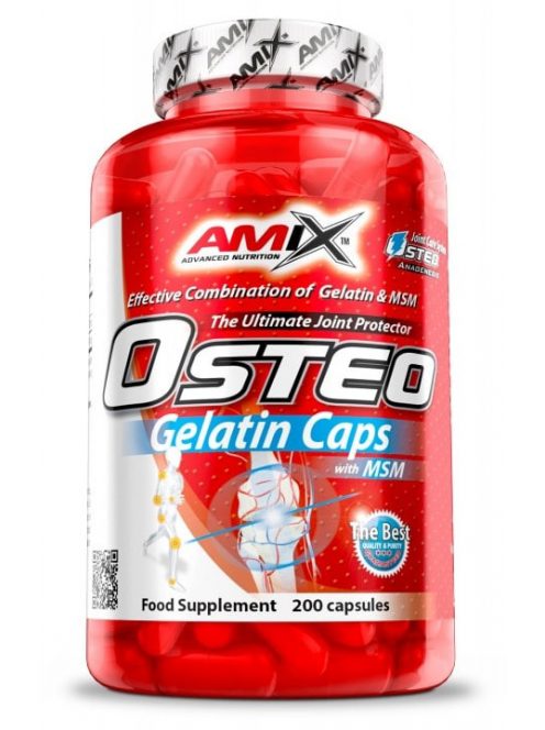 Amix Nutrition - Osteo Gelatin Caps / 200 cps - ízületvédő