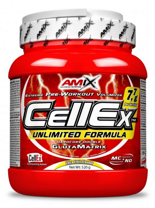 AMIX Nutrition - CellEx® Unlimited / 520g Fruit Punch - Edzés előtti készítmény