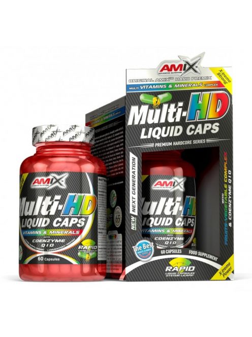 AMIX Nutrition - Multi-HD Liquid Caps 60 - Multivitamin lágyzselatin kapszula