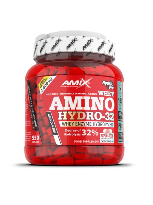 AMIX Nutrition - Amino Hydro 32 - 250 tab / 550 tab - 550 - Aminosav tabletta