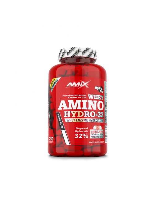 AMIX Nutrition - Amino Hydro 32 - 250 tab / 550 tab - 250 Aminósav tabletta