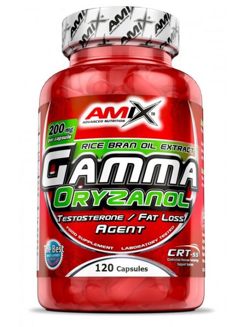 Amix Nutrition - Gamma Oryzanol 200mg 120 kap. - Tesztoszteron szint fokozó