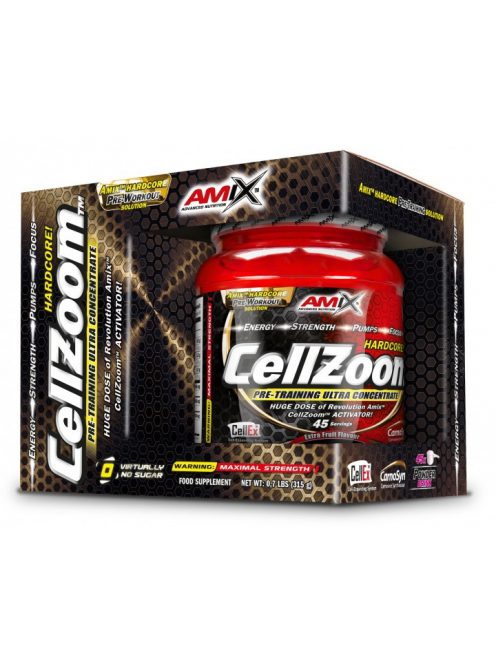 AMIX Nutrition CellZoom® Hardcore Activator (315 g) - Fruit Punch - Stimuláns edzés előtti készítmény